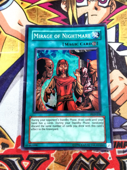 Mirage of Nightmare pgd-036 Unltd Ed (HP) Super Rare Yu-Gi-Oh! - Image 1