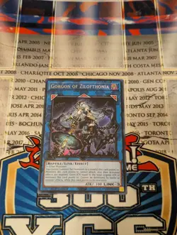 Gorgon of Zilofthonia-DUAD-EN050-Secret Rare-1st Edition-Yugioh! - Image 1