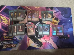 Yu-Gi-Oh Mitsurugi Deck Complete with Sleeves, Side Deck, Deckbox, and Mat - Image 2