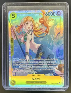 2026 One Piece Heroines Edition Nami Super Rare #EB03-053 - Image 1