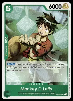 Emperors in the New World #OP09-036 Monkey.D.Luffy (036) - Image 1