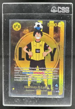 2025 One Piece EN Monkey D. Luffy BVB X One Piece Matchday '25 #003 - Image 1