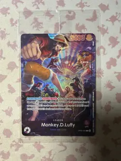 One Piece Promo PSA Magazine Monkey D. Luffy OP05-060 Foil - SEALED - Image 1