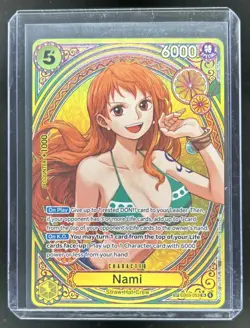 2026 One Piece Heroines Edition Nami Super Rare #EB03-053 - Image 1