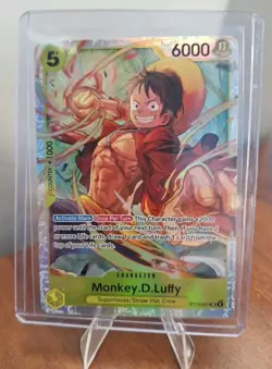 One Piece Monkey D. Luffy ST13-015 Ultra Deck: The Three Brothers Foil #015 - Image 1