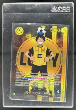 2025 One Piece EN Monkey D. Luffy BVB X One Piece Matchday '25 #003 - Image 1