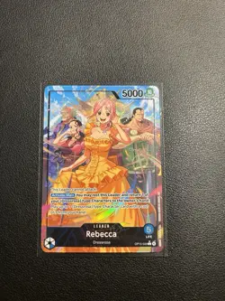 One Piece TCG Rebecca Leader Alt Art OP15-039 English M/NM - Image 1