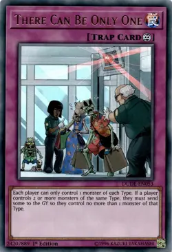 Yugioh There Can Be Only One DUDE-EN053 Ultra Rare 1st Edition NM - Image 1