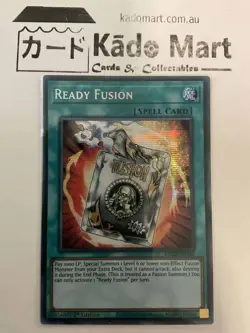 Ready Fusion MP22-EN163 Prismatic Secret Rare 1st Edition YuGiOh TCG Card - Image 1