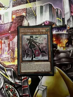 YuGiOh Sky Striker Ace - Rose MP21 EN005 Prismatic Secret Rare - Image 1