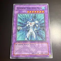 Elemental Hero Aqua Neos - DP03-EN012 - Rare - 1st Edition - YuGiOh - Image 1