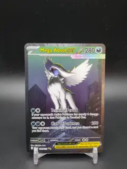 Mega Absol ex 180/132 Mega Evolution Special Illustration Rare NM Pokemon Card - Image 1