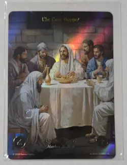 Sacred Legacy The Last Supper Full Art Card 097/100 1E Jesus 2025 - Image 1