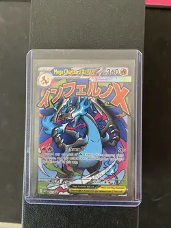 Mega Charizard x EX 023 Me: Mega Evolution Promo Holo Pokemon Card Near Mint - Image 1