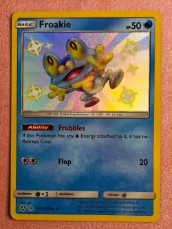 Froakie | SV11/SV94 | Hidden Fates Shiny Vault | 2019 Pokemon Card Shiny | LP - Image 1