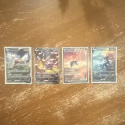 Pokemon illustration rare lot , 4 cards - Image 1