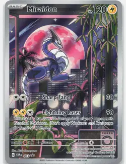 Miraidon Promo SV: Scarlet & Violet Promo Cards SVP Lightning Holofoil 013 MP - Image 1