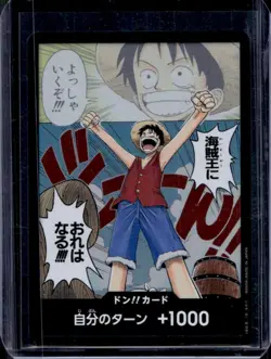 2022 One Piece OP01 Monkey D Luffy Don Card Alt Art - Image 1