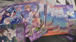 Mix Cards Lot of 500+ Yu-gi-oh, Weiss, Digimon, Love Live, Few Rares (See Pics) - Image 2