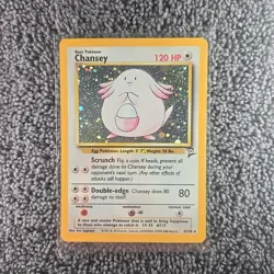 Pokemon Base Set 2 Chansey Holo Rare Card - Image 1