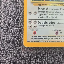 Pokemon Base Set 2 Chansey Holo Rare Card - Image 5