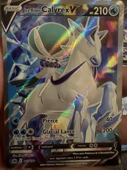 Pokemon Calyrex V & VMAX Card Lot - Ice Rider, Shadow Rider, s8b, Holo, 4 Cards - Image 2