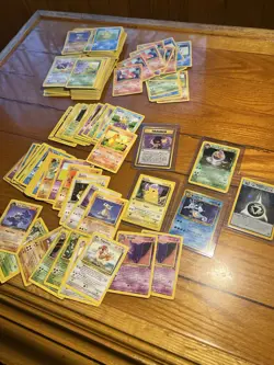 pokemon huge wotc card lot “DAMAGED/HEAVILY PLAYED” - Image 2