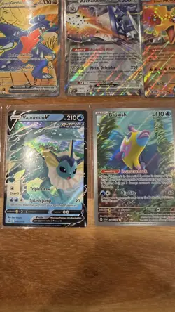 Pokemon Card Bulk Lot 50 HOLO/REVERSE HOLO ONLY, GUARANTEED V/EX/UR with 2+ lots - Image 5