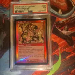 Goblin Piledriver Onslaught Foil Card MTG PSA 7 Near Mint Magic The Gathering - Image 2
