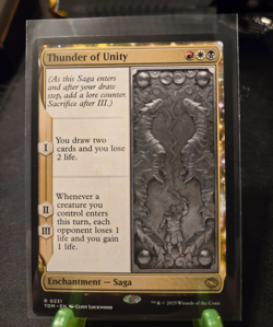 MTG Thunder of Unity Tarkir: Dragonstorm Regular Rare NM - Image 1