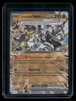 Pokemon SV: Prismatic Evolutions 058/131 Cornerstone Mask Ogerpon ex - NM - Image 1