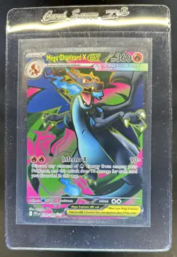 2025 Pokemon Phantasmal Flames Mega Charizard X ex Ultra Rare #109/094 - Image 1