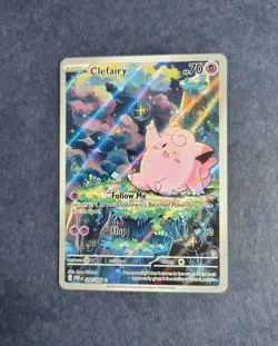 ENGLISH Pokemon TCG Perfect Order Clefairy Illustration Rare 094/088 PACK FRESH - Image 1