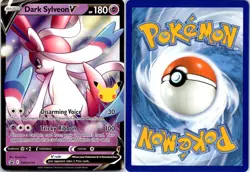 Dark Sylveon V SWSH134 Holo P Sword & Shield Promo Pokemon NM - Image 3