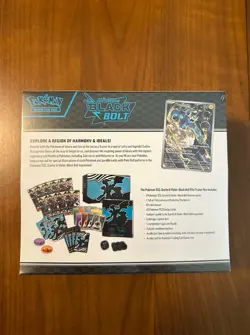 Pokemon TCG Scarlet and Violet Black Bolt ETB Elite Trainer Box Sealed - Image 2