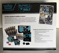 Pokemon Scarlet Violet Black Bolt Elite Trainer Box ETB Sealed NEW - Image 2