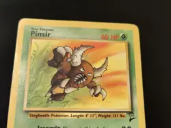 Pinsir 029/130 Base Set 2 Rare Pokemon Card WOTC English 2000 - Image 3