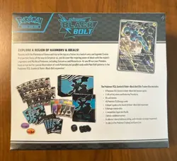 Pokemon TCG Scarlet and Violet Black Bolt ETB Elite Trainer Box Sealed - Image 2