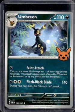 2024 Pokemon Trick or Trade Umbreon #130/197 - Image 1