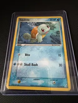 Squirtle #63 Common Pokemon Crystal Guardians - Image 1