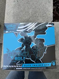 Pokemon TCG Scarlet & Violet Black Bolt Elite Trainer Box ETB New Sealed - Image 1