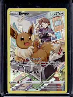 2022 Pokemon SWSH Brilliant Stars Eevee Trainer Gallery Holo #TG11/TG30 - Image 1