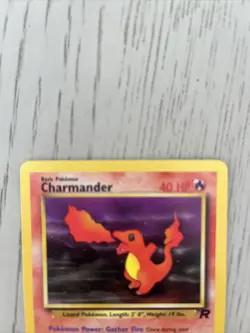 Pokemon TCG Charmander Team Rocket 50 Regular Unlimited Common - Image 2