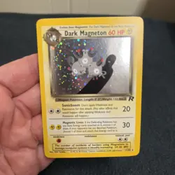 Pokemon Dark Magneton 11/82 Team Rocket Holo Rare 60 HP English - Image 3