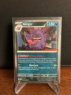 Pokemon Gengar Perfect Order Stamped GameStop 050/088 Cosmos Promo Not Sealed NM - Image 1