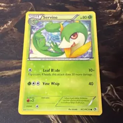Servine RC2/RC25 Legendary Treasures: Radiant Collection Holo LP Pokemon Common - Image 1
