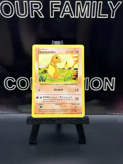 Charmander 46/102 Common - 1999 Pokemon Base Set Shadowless LP - Image 1