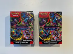 Pokemon TCG ME02 Phantasmal Flames Booster Bundles Sealed New Lot Of 2 - Image 1