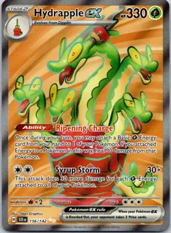 Hydrapple ex 156/142 Stellar Crown Pokemon Near Mint - Image 1