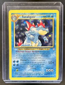 2000 Pokemon Neo Genesis Feraligatr Holo #4/111 - Image 1